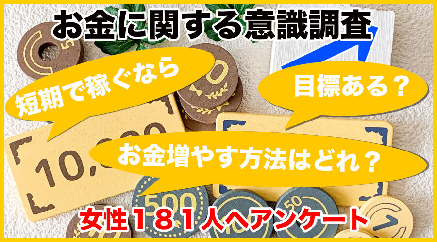 お金増やすなら「副業して収入を増やす」が６５％で最多！